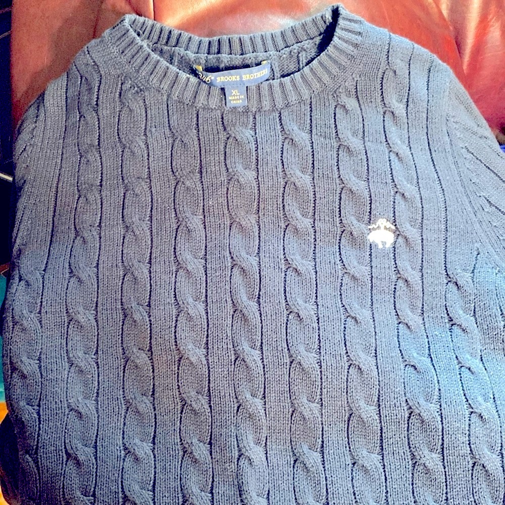 Navy blue Brooks Brother women’s sweater